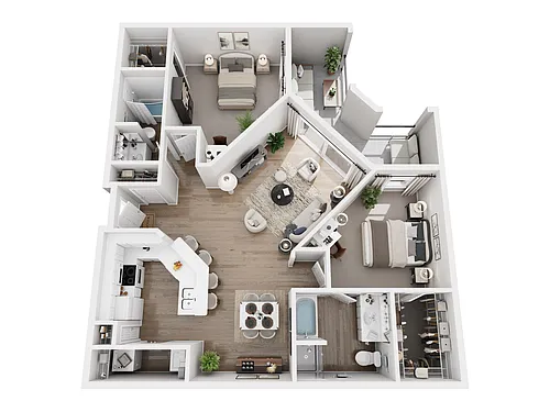Floor plan B3
