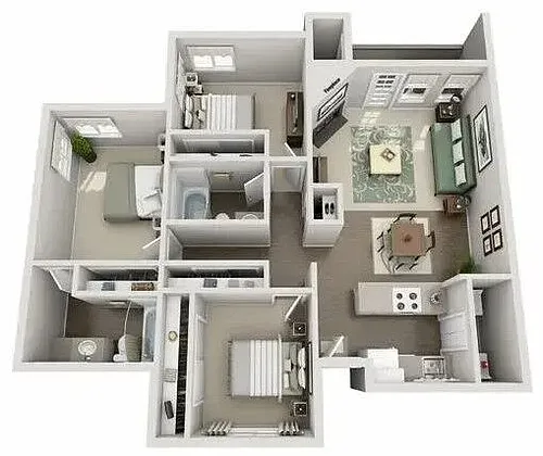 Floor plan Riverside
