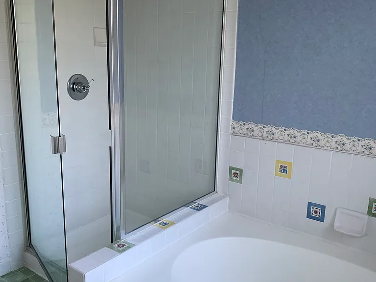 Master bathroom.