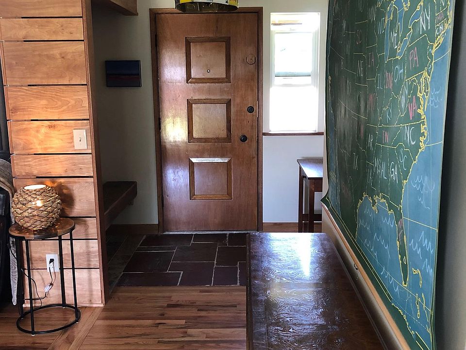 Front Door Entry. Coat closet to the left.