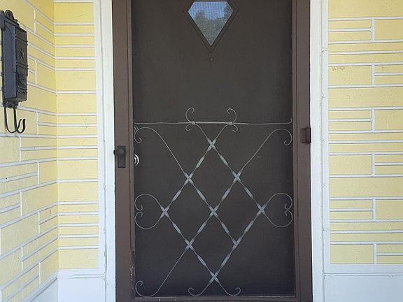Front door.