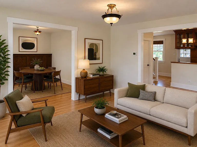 Front room.
