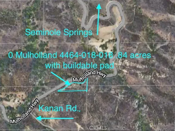 0 Mulholland Highway 4464 18 #Apn, Agoura Hills, CA 91301