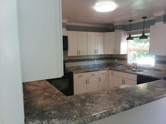 Completed kitchen.