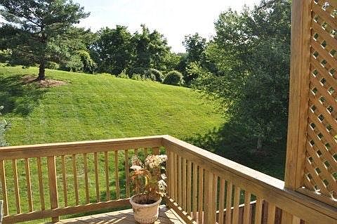 view from the deck