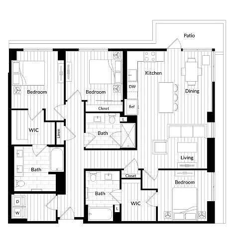 Floor plan C1