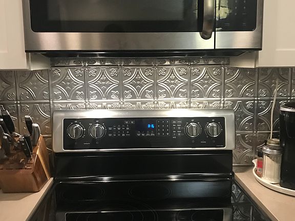 Stainless appliances