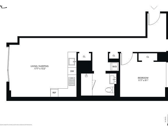 2nd image of 555 W 43rd St APT 4A
