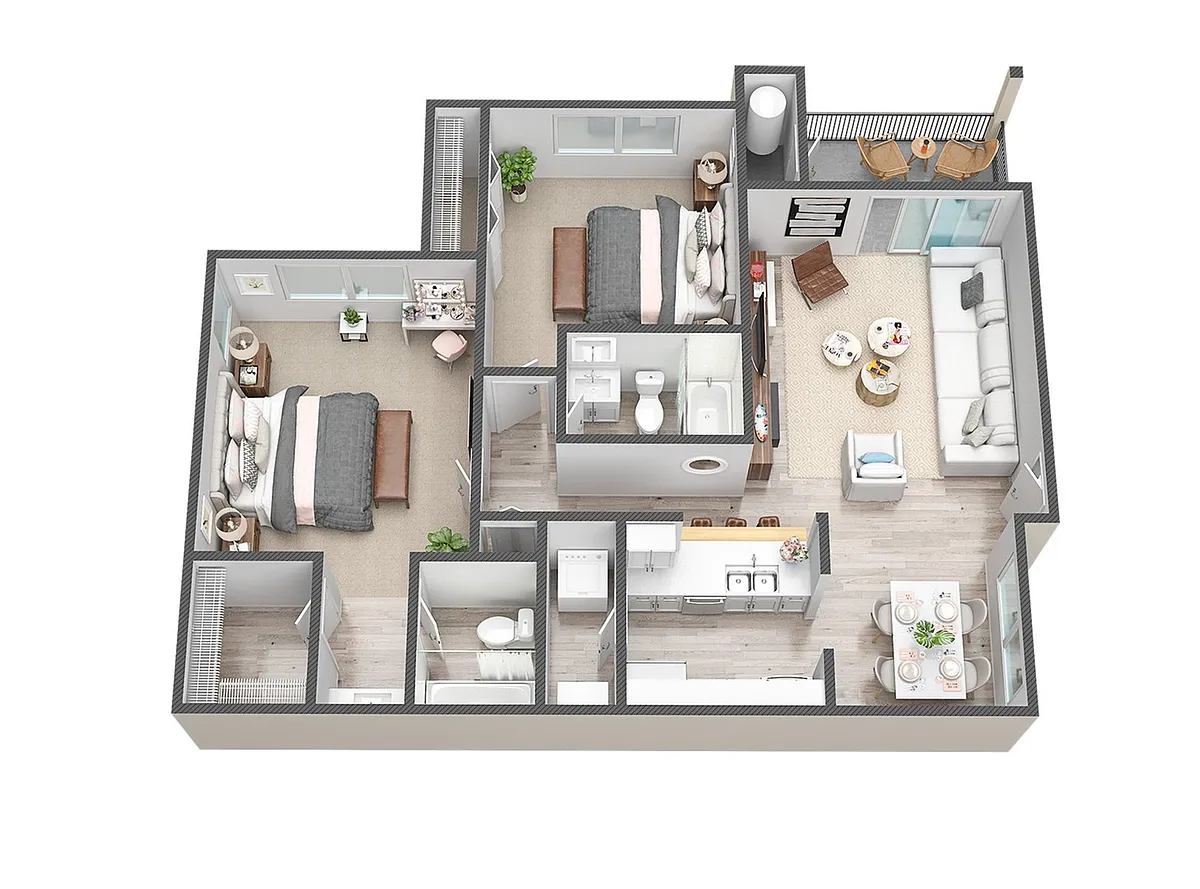 Floor plan B2