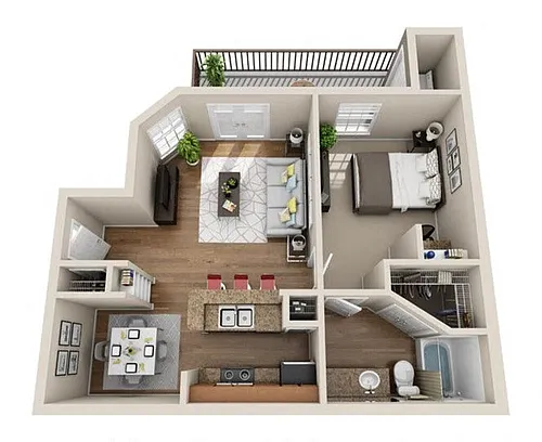 Floor plan A2R