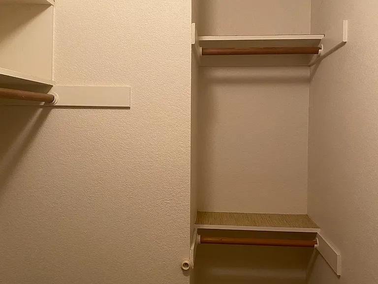 Master bedroom closet