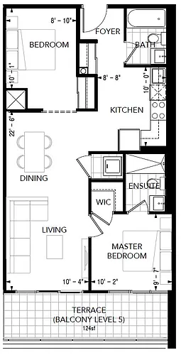 Floor plan 506