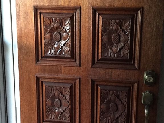 Solid Wood Front Door