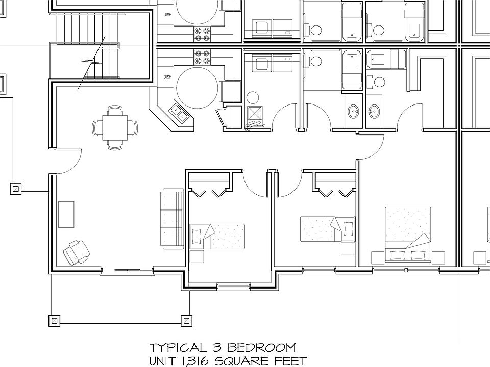 Three bedroom