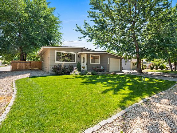 Additional parking is available on the side of the home.