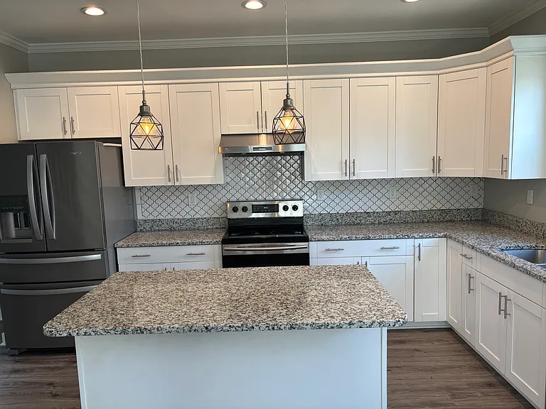 Open Kitchen, Steel Appliances
