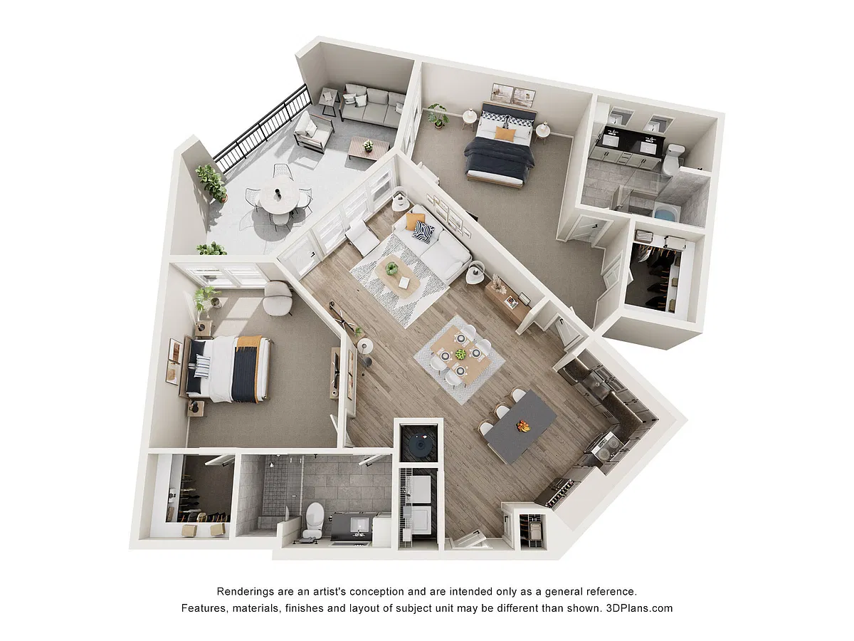 Floor plan B7