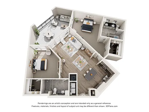 Floor plan B7