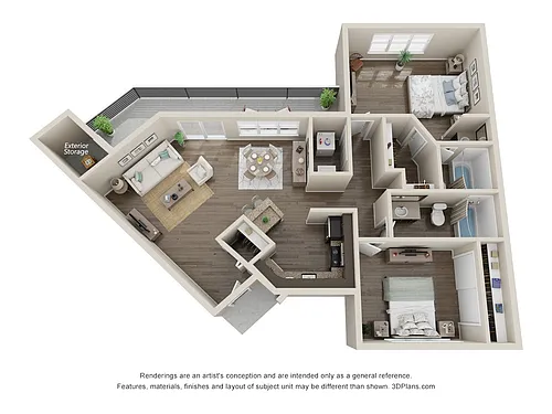 Floor plan Shoreline