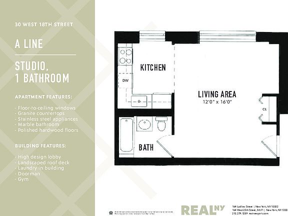 5th image of 30 W 18th St APT 10A
