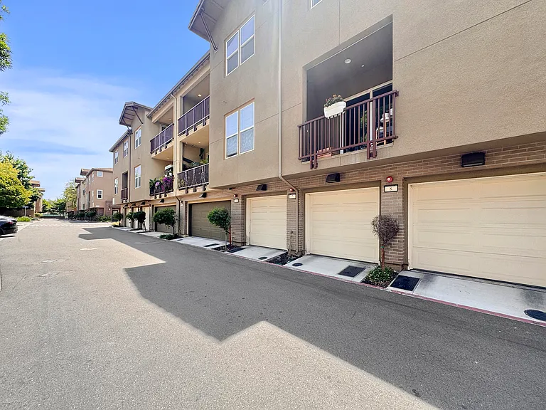 2 car tandem garage attached to the home