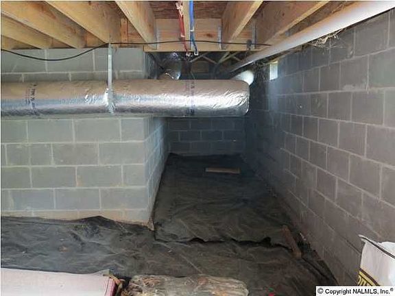 Plastic is under house