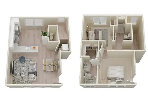 Floor plan 2X25 878