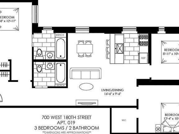 2nd image of 700 W 180th St #19