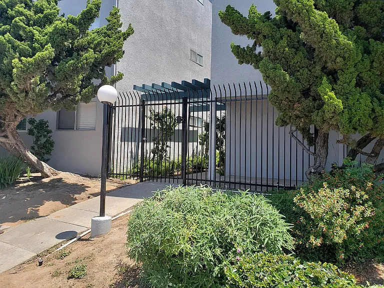Side entrance to building