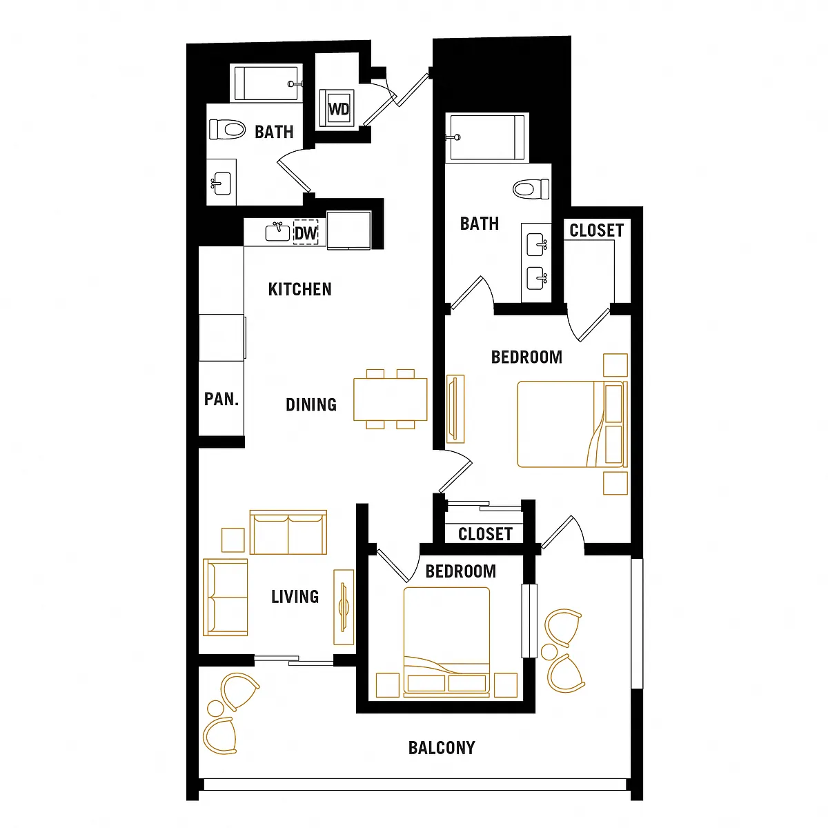 Floor plan B7