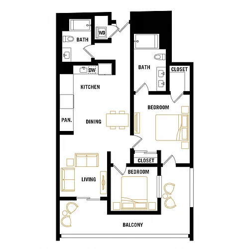 Floor plan B7