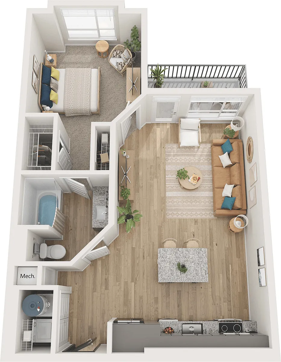 Floor plan Rosa