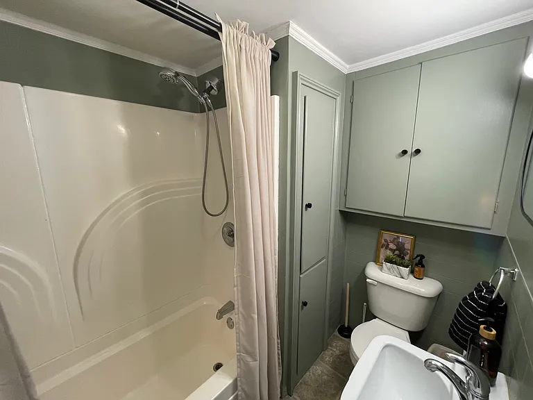 Bathroom and shower