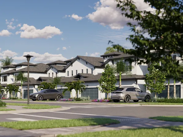 THE BEL AIR (B) Plan, Santa Barbara Place Naples