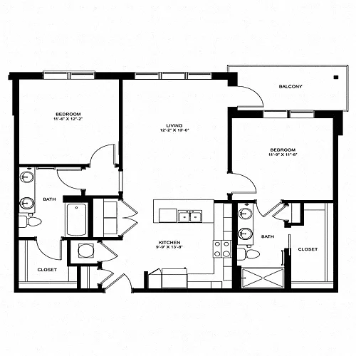 Floor plan B1