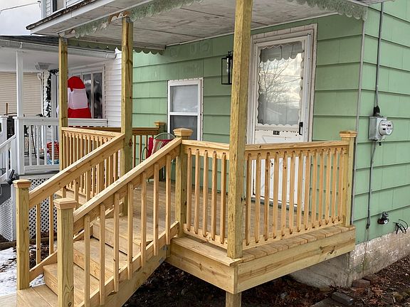 Brand new front porch