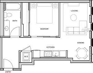 Floor plan OA3