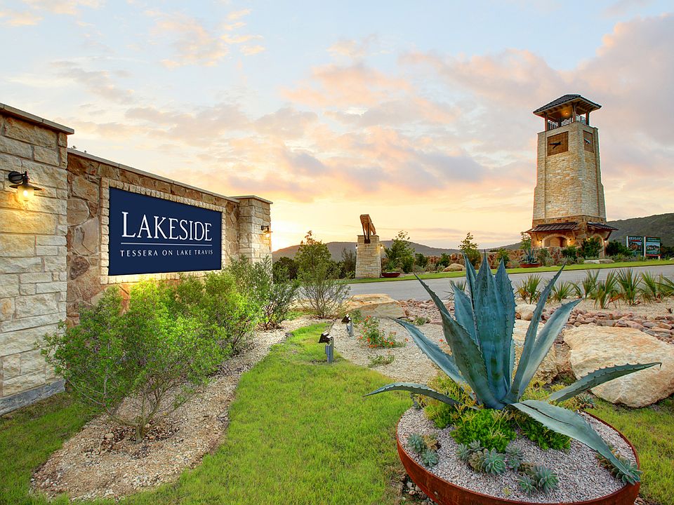 Lakeside at Tessera on Lake Travis by Saratoga Homes in Lago Vista TX