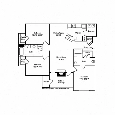 Floor plan C2D Magellan