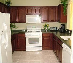Cherry Cabinets w/crown moulding