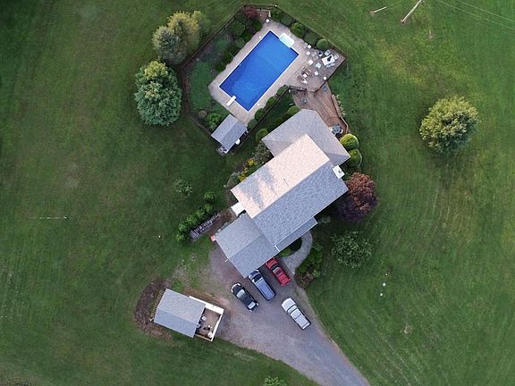 overhead view