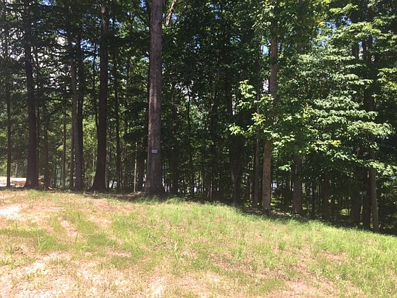 View of lake from lot.