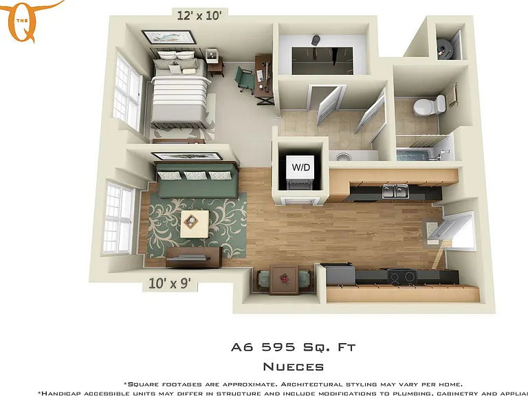 The Quarters Nueces House (Student Housing - Rent by the Bed) — Photo 101