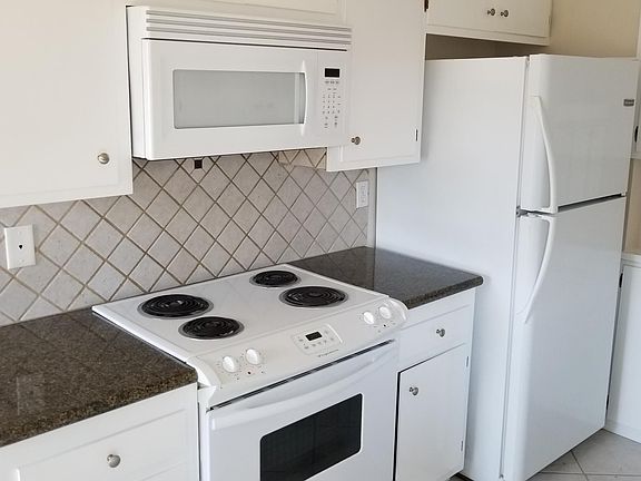 Stove, Microwave and Refrigerator