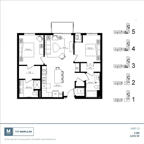 Floor plan C1