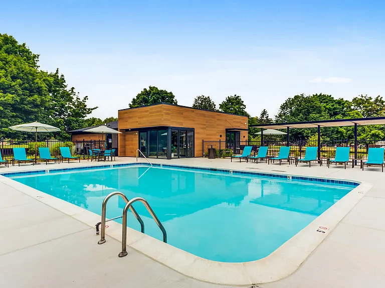 Sparkling Outdoor Pool