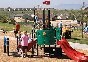 Park across street playgroun