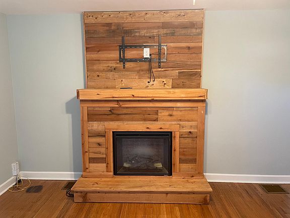 Electric Fireplace in Living Room