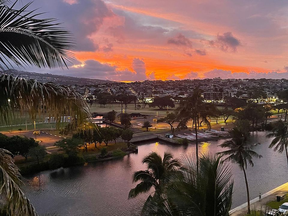 Sunrise View from living room
