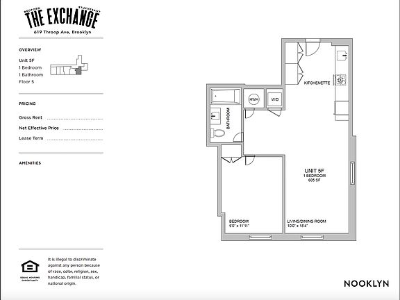 2nd image of 619 Throop Ave #Penthouse 10